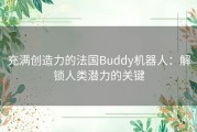 充满创造力的法国Buddy机器人：解锁人类潜力的关键