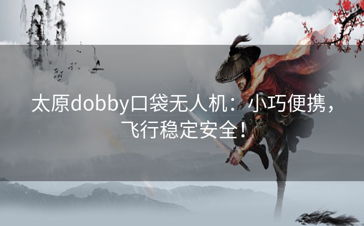 太原dobby口袋无人机：小巧便携，飞行稳定安全！