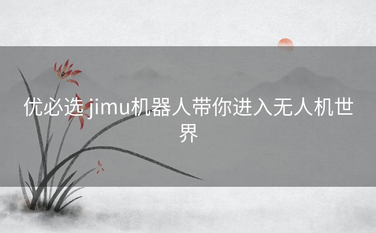 优必选 jimu机器人带你进入无人机世界